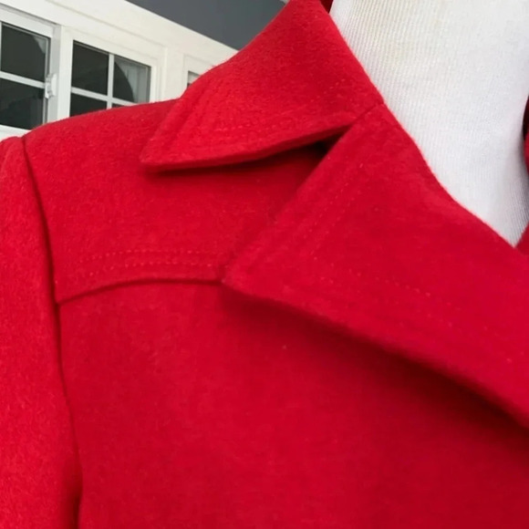 COPY - Guess*Jeans Wool Blend Double Breasted Peacoat - Picture 4 of 14